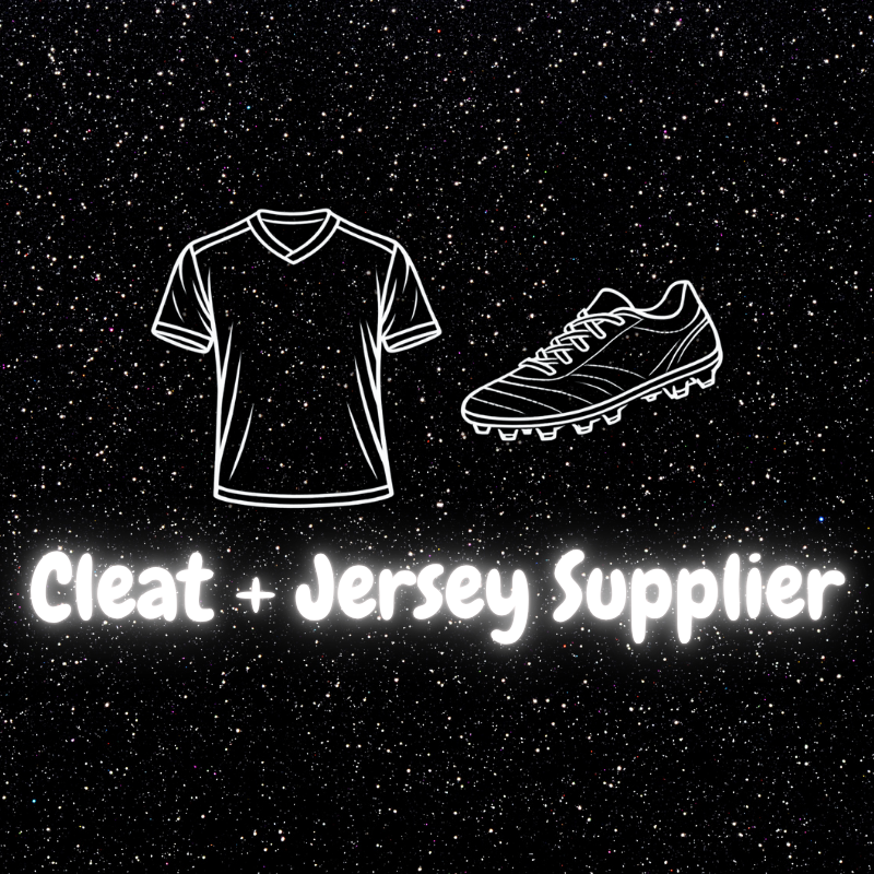 CLEAT + JERSEY SUPPLIER